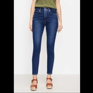 Loft High Rise Skinny Denim Jeans Legging Jegging